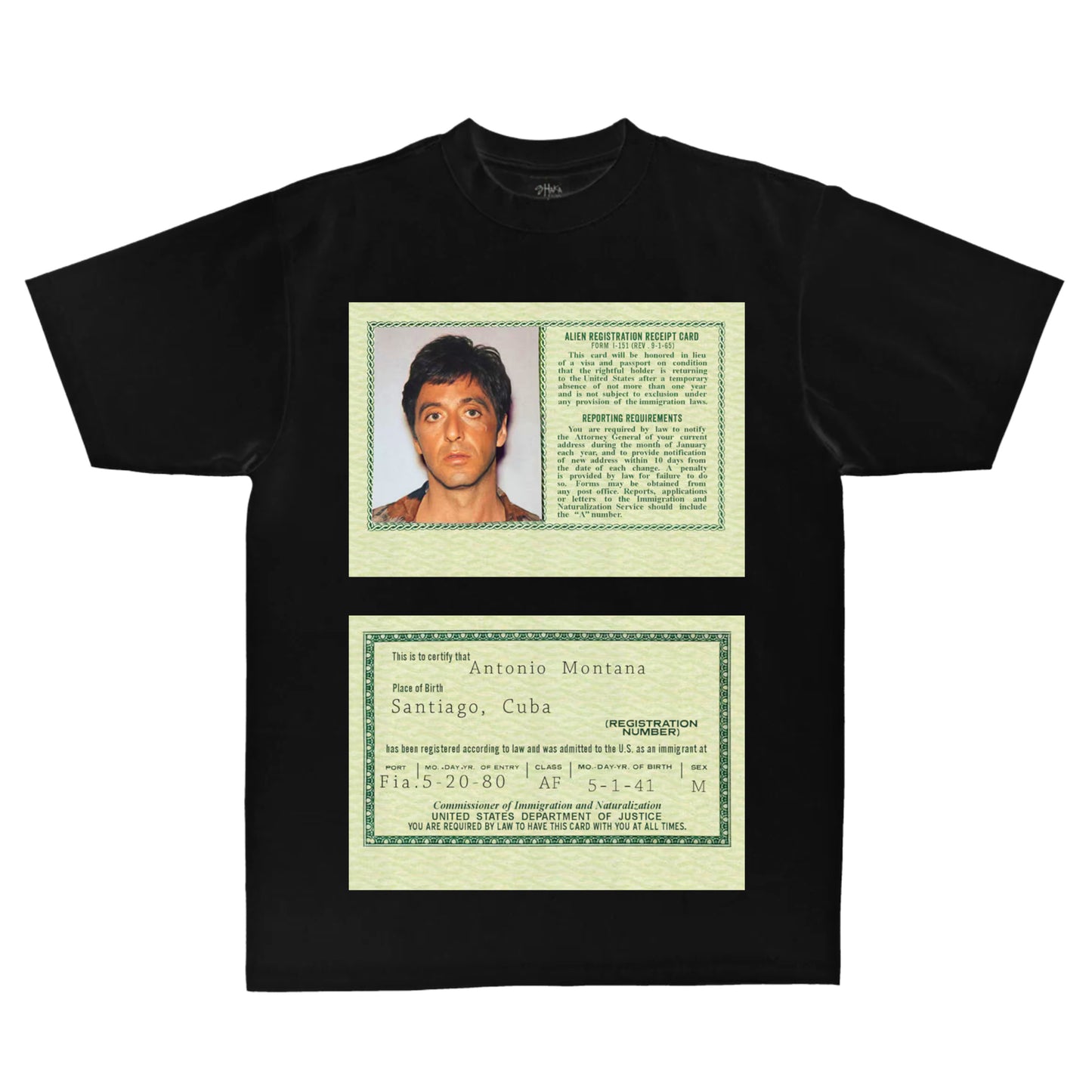 Scarface Green Card